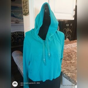Ethika Women's Turquoise Hoodie